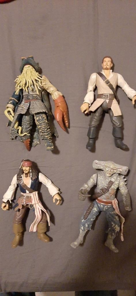 Ensemble de figurines articulée Pirates des Caraïbes, Collections, Enlèvement ou Envoi, Comme neuf