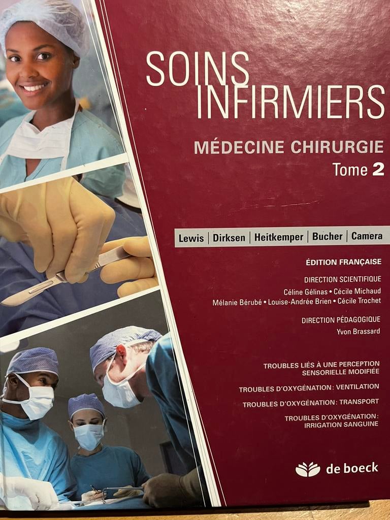 Soins infirmers médecine chirugie, Série complète, Médecine, Comme neuf, Enlèvement
