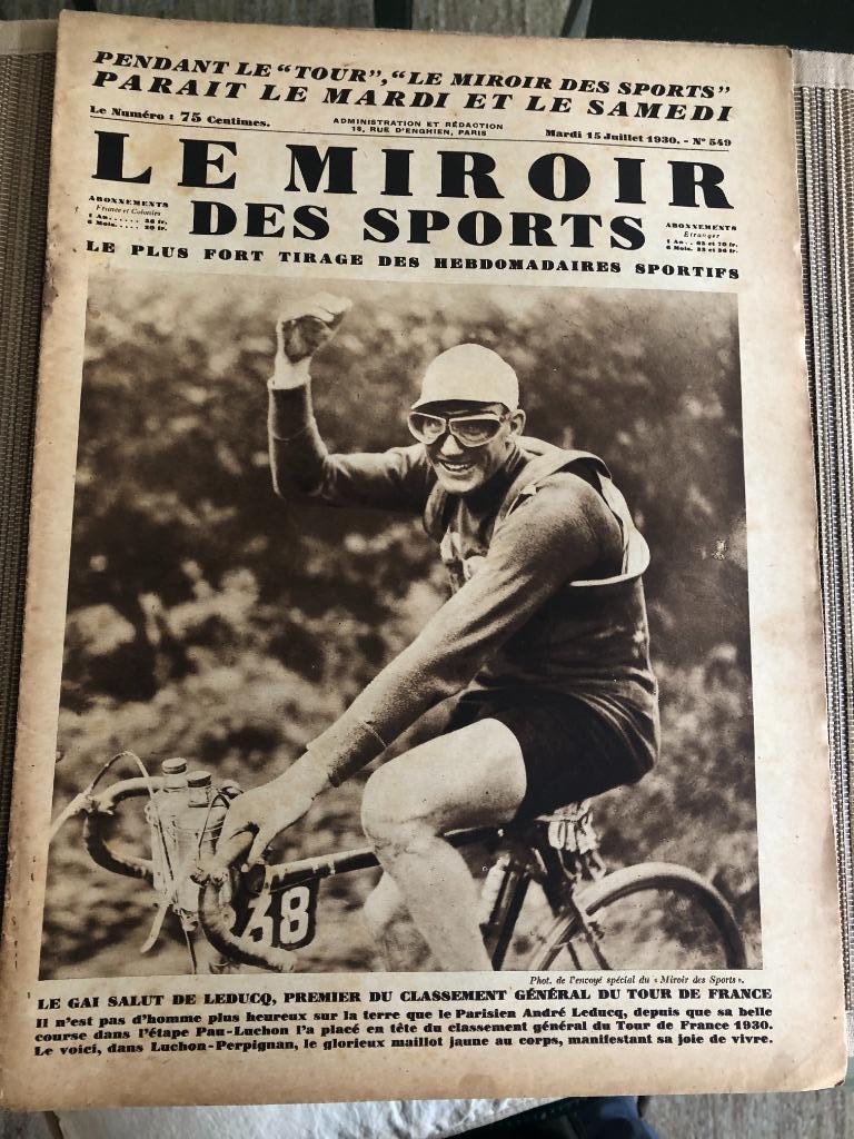 Cyclisme - Tour de France 1930, Enlèvement ou Envoi, Utilisé