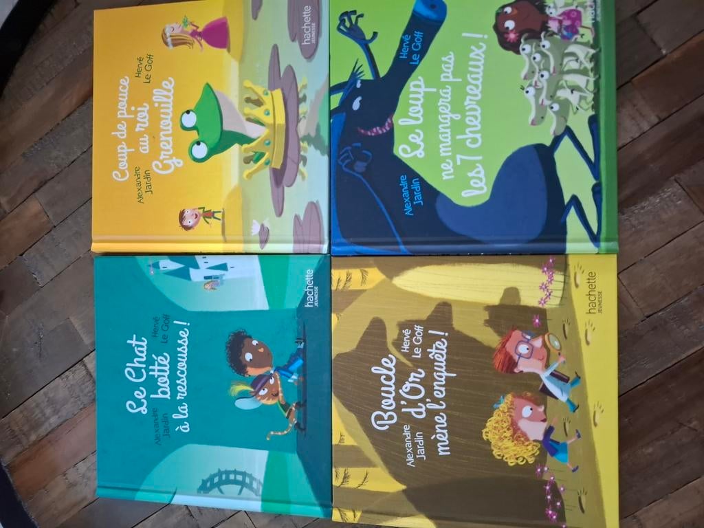 Contes pour enfants lot de 4 histoires/ Comme neufs, Enlèvement