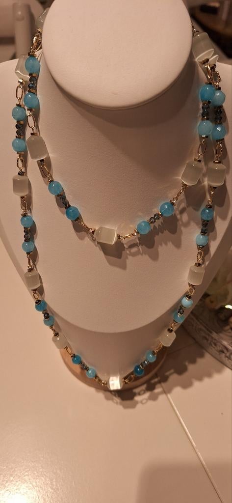 Ketting halfedelstenen, Envoi, Neuf