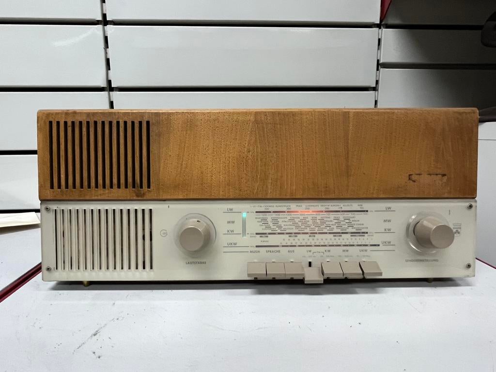 Radio Vintage Grundig Type 2147 - 60s - Scandinavisch design, Ophalen of Verzenden, Radio