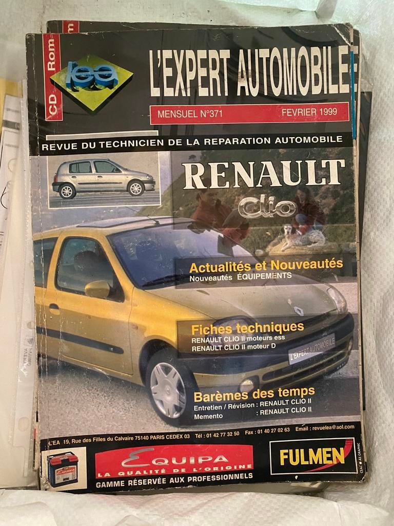 Manuel technique renault clio, Enlèvement ou Envoi