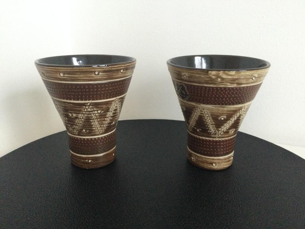 Lot de 2 vases  :  Dümler et Breiden : Germany, Enlèvement