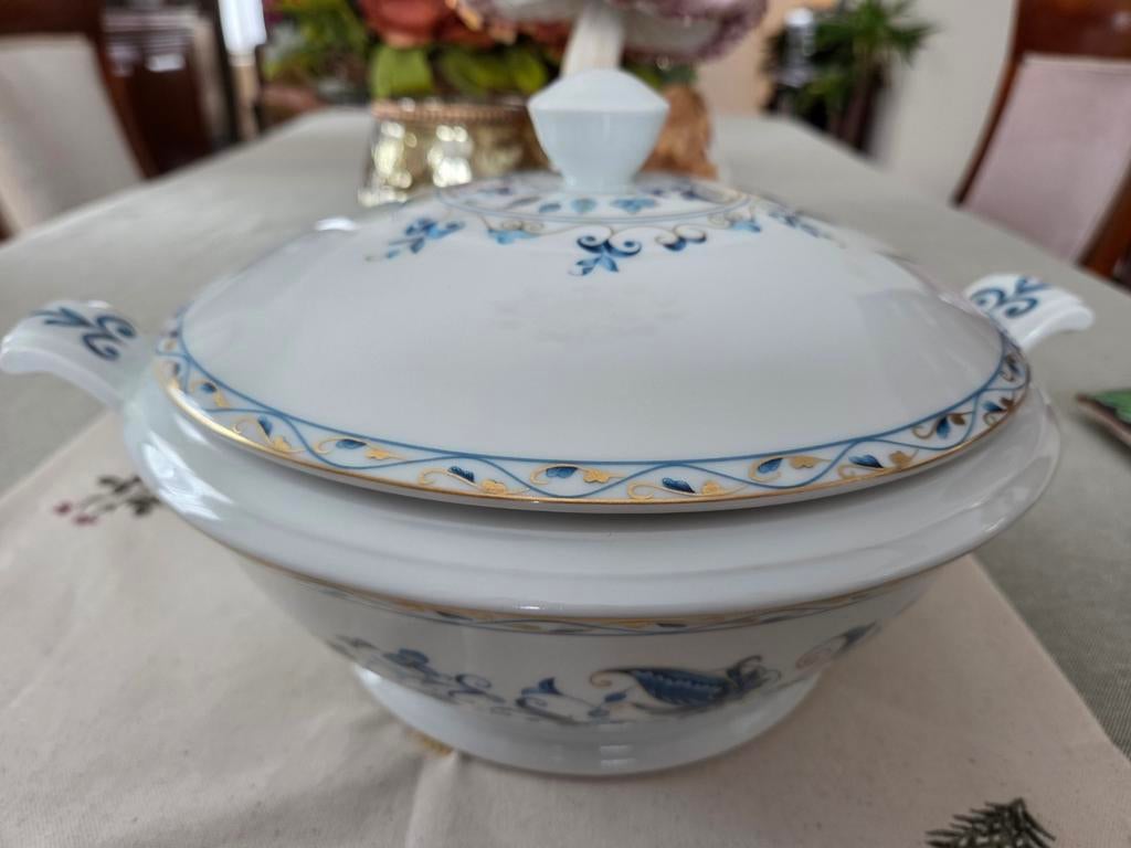 Soepkom Limoges France, Ophalen of Verzenden, Zo goed als nieuw, Porselein, Overige typen