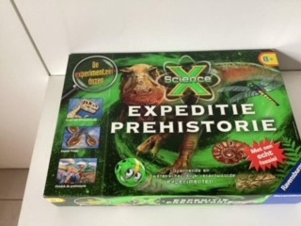 EXPEDITIE PREHISTORIE, Ophalen, Knutselen