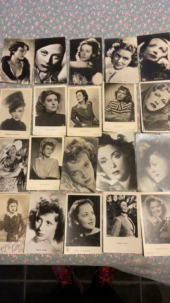 Cartes postales anciennes, Collections, Utilisé