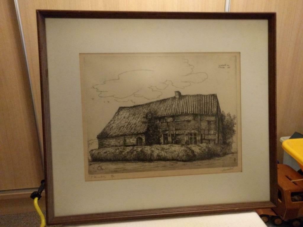 Ets 't Pannenhuis, Balen, Paul Lauwers, Antiek en Kunst, Ophalen of Verzenden