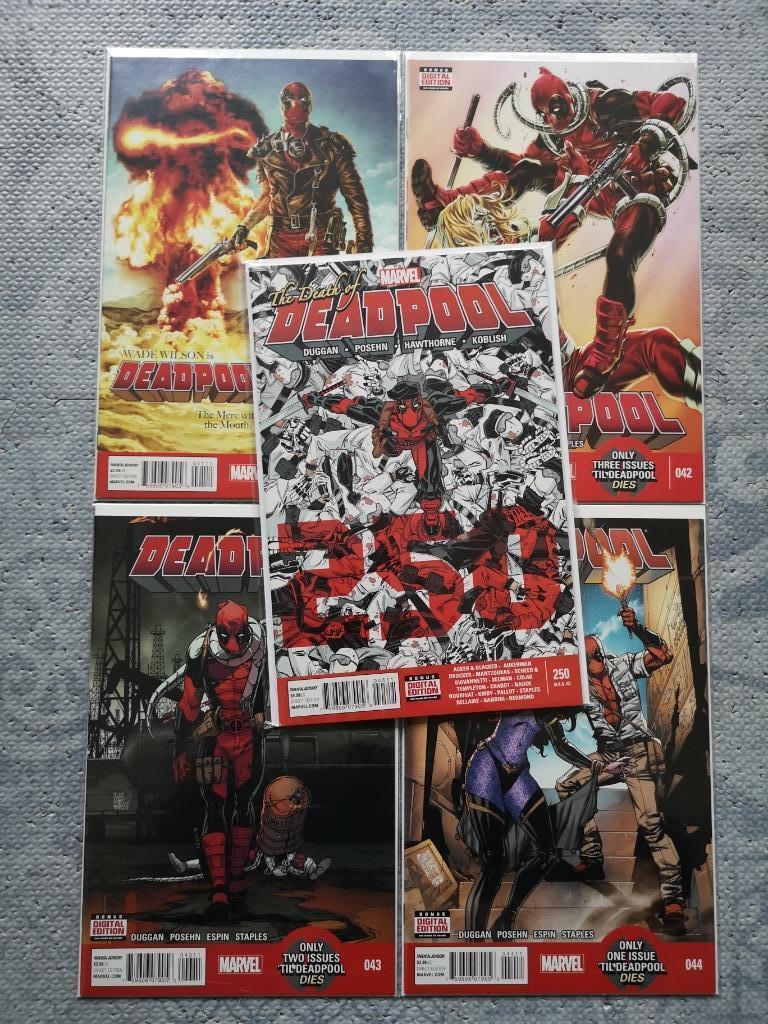 Deadpool (vol.5) #40-45 (2015) Death of Deadpool, Complete serie of reeks, Ophalen of Verzenden, Nieuw