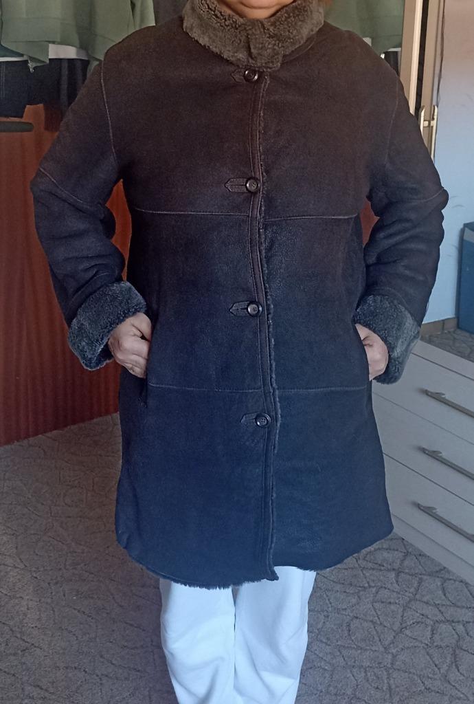 Vintage Arma dameskleding winterjas. Maat L-XL, Kleding | Dames, Bruin, Maat 42/44 (L), Ophalen of Verzenden, ARMA