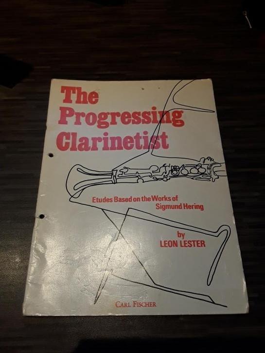 Lester: The progressing clarinettist, Muziek en Instrumenten, Bladmuziek, Gebruikt, Klassiek, Les of Cursus, Ophalen of Verzenden