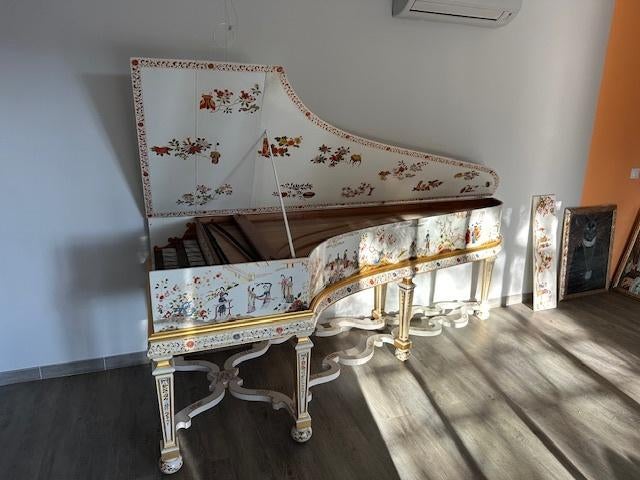 Clavecin allemand Mietke / R. von Nagel 1987, Muziek en Instrumenten, Ophalen, Gebruikt