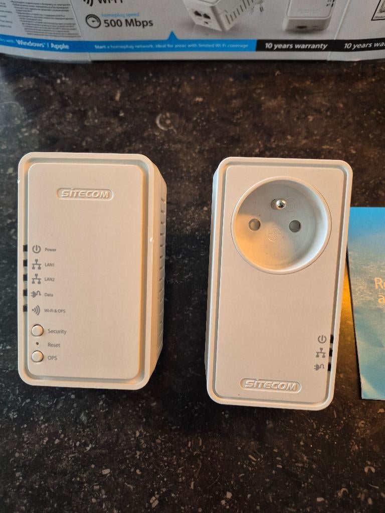 sitecom homeplug, Ophalen, Zo goed als nieuw, Sitecom