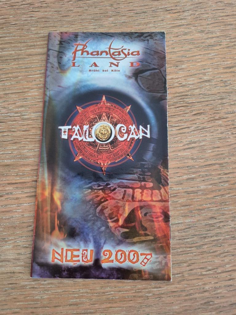 Folder Phantasialand 2007, Verzamelen, Ophalen of Verzenden, Zo goed als nieuw