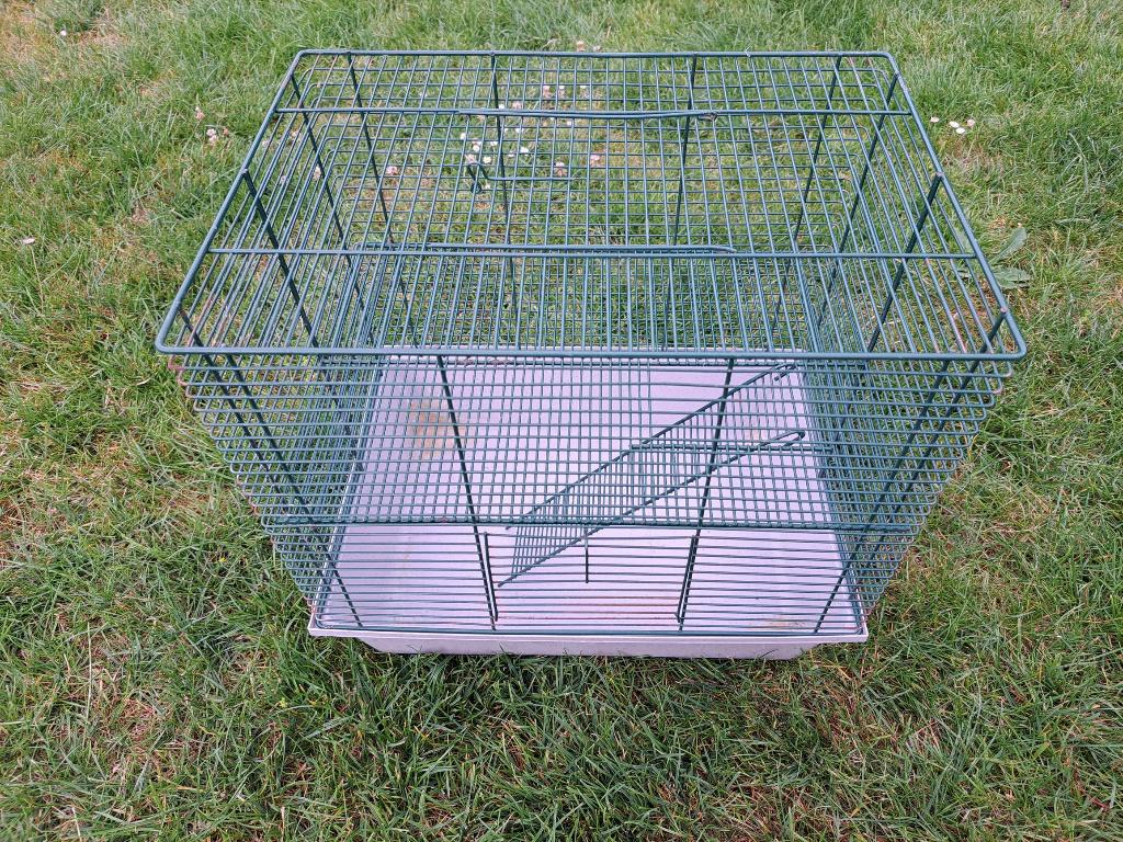 Hamsterkooi met tunnels en loopbal, Ophalen of Verzenden, Gebruikt, Kooi, Muis