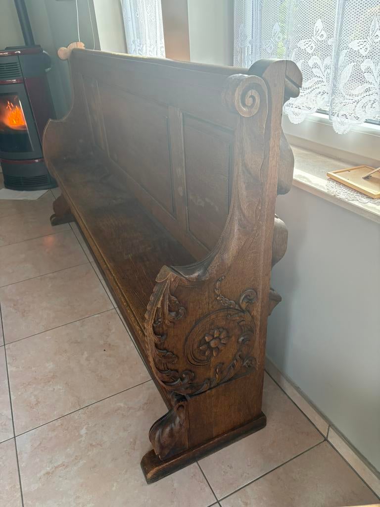 Ancien banc d’eglise 254 x 110 x 44, Enlèvement