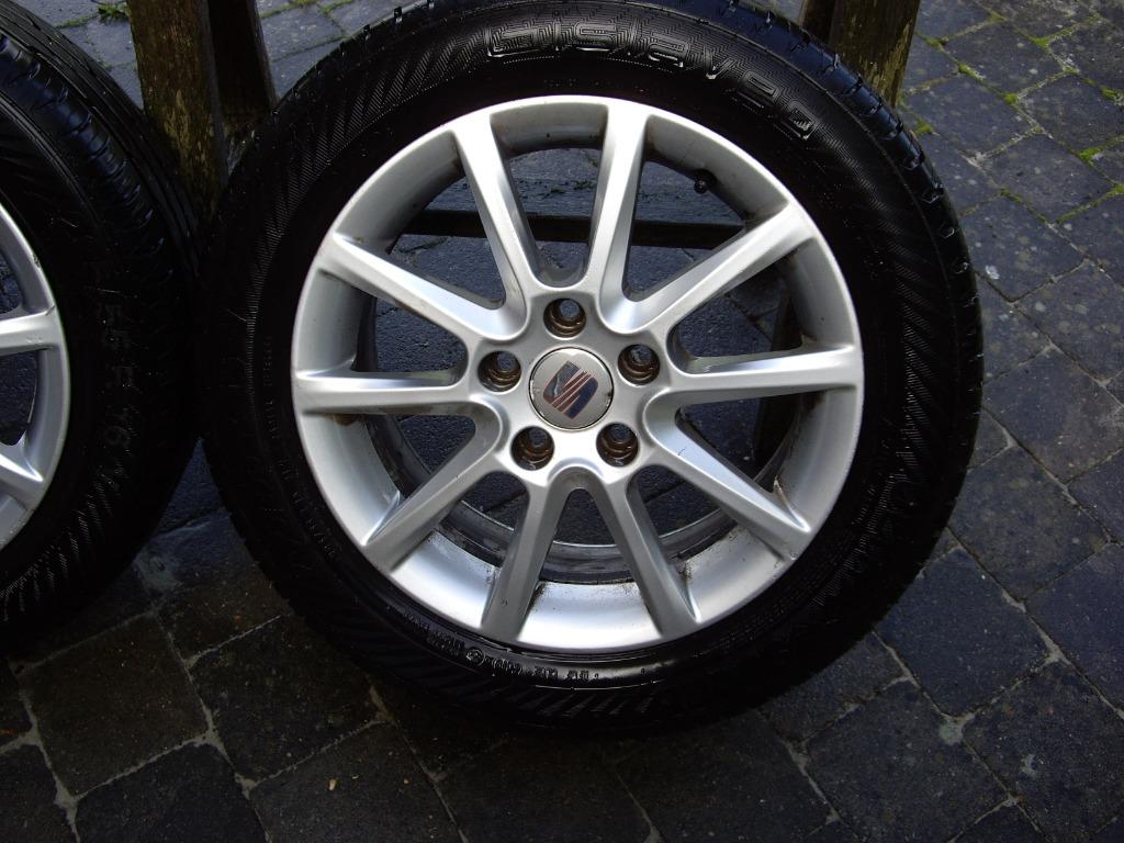 banden gemonteerd op SEAT velgen, Auto-onderdelen, Banden en Velgen, Ophalen, Banden en Velgen, Nieuw, 205 mm