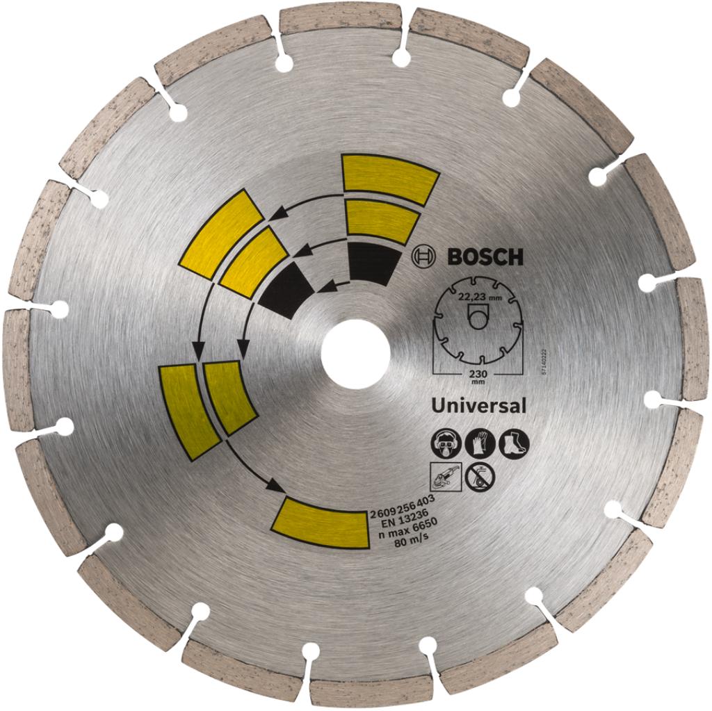 Bosch Accessoires Diamantdoorslijpschijf Universal 260925640, Enlèvement ou Envoi, Neuf, Autres types