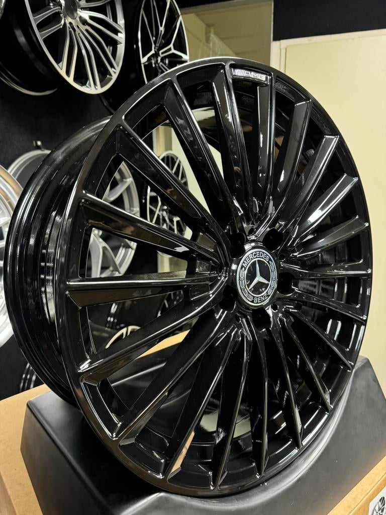 19 inch velgen voor Mercedes AMG 5x112 A B C CLA KLASSE W177, Neuf, Enlèvement ou Envoi, Véhicule de tourisme, 19 pouces