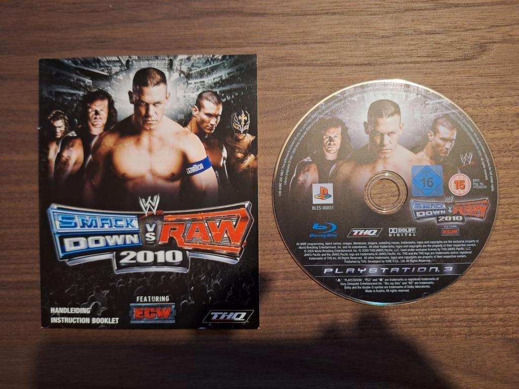 WWE Smackdown Vs. Raw 2010 Playstation 3, Ophalen of Verzenden, Gebruikt, Vechten, Vanaf 16 jaar