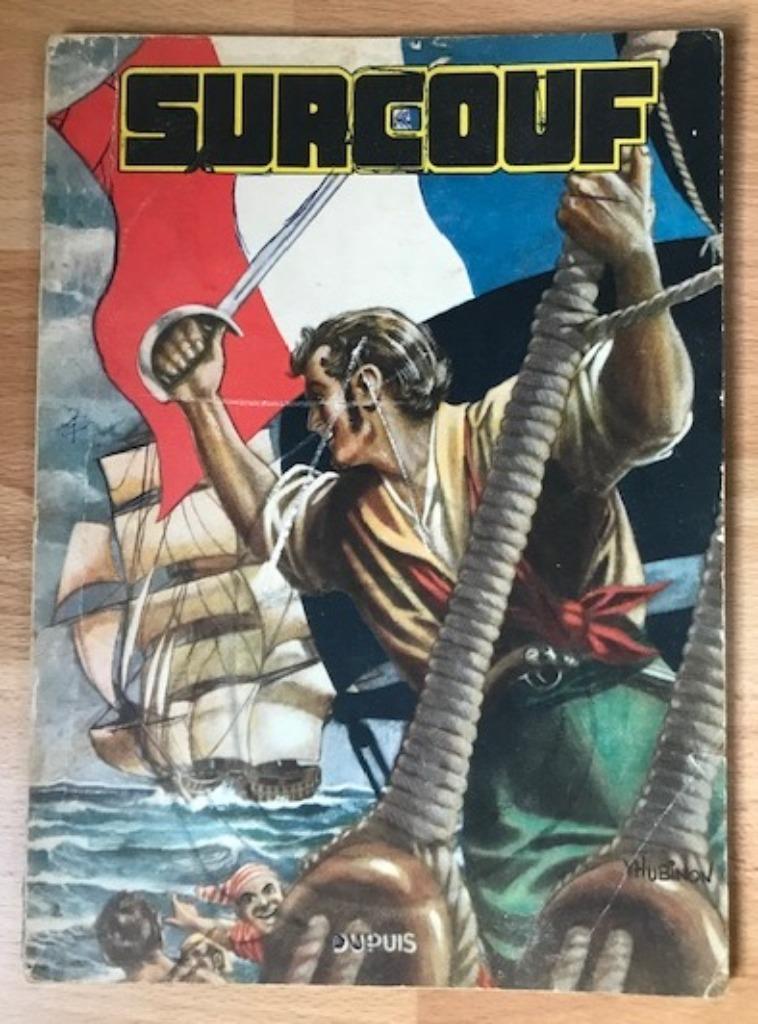SURCOUF 3 LA TERREUR DES MERS EO CHARLIER HUBINON SPIROU, Boeken, Stripverhalen, Gelezen, Eén stripboek, Ophalen of Verzenden