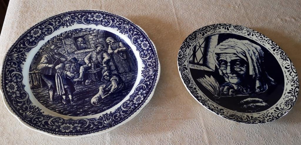 Vintages schotels van Boch, Antiek en Kunst, Antiek | Keramiek en Aardewerk, Ophalen of Verzenden