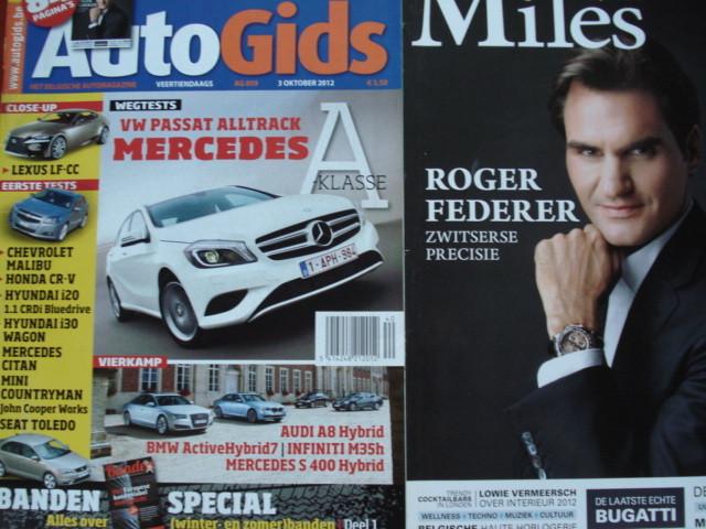 AutoGids 859 VW Passat Alltrack/Infiniti M35h/Roger Federer/, Verzenden, Zo goed als nieuw, Algemeen