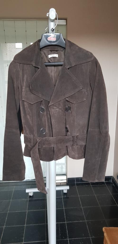 Vila damesjas leder maat S, Kleding | Dames, Jassen | Winter, Ophalen of Verzenden, Maat 36 (S)