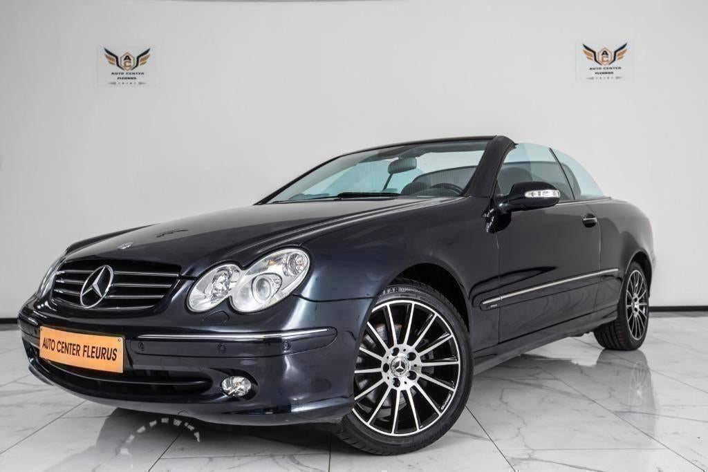Mercedes-Benz CLK 200 Kompressor Avantgarde Cabriolet 1.8L, Auto's, Automaat, 4 zetels, Achterwielaandrijving, Cabriolet