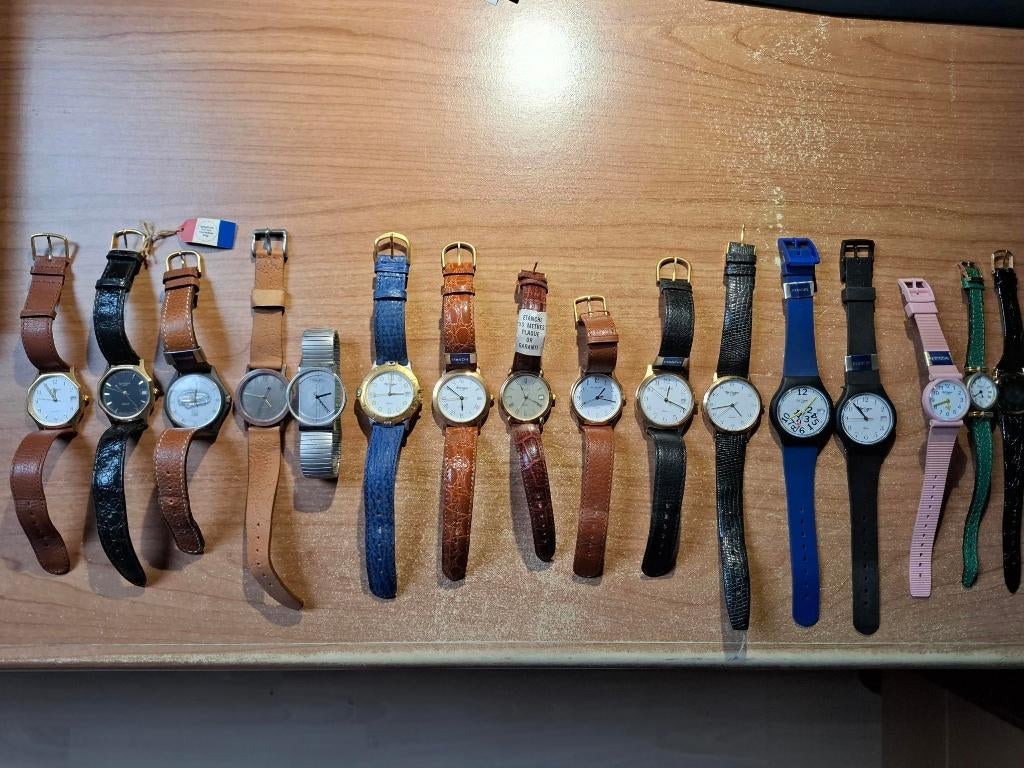 Lot de 15 montres, Enlèvement, Neuf