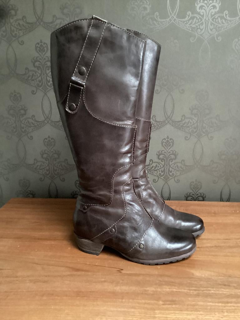 Laarzen Verhulst 37,5 nieuw, Kleding | Dames, Hoge laarzen, Bruin, Ophalen of Verzenden, Nieuw