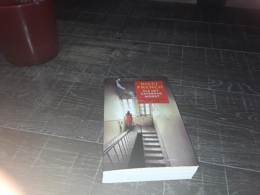 Boek Thriller van Nicci French Als het zaterdag wordt, Ophalen, Gelezen, Nicci French
