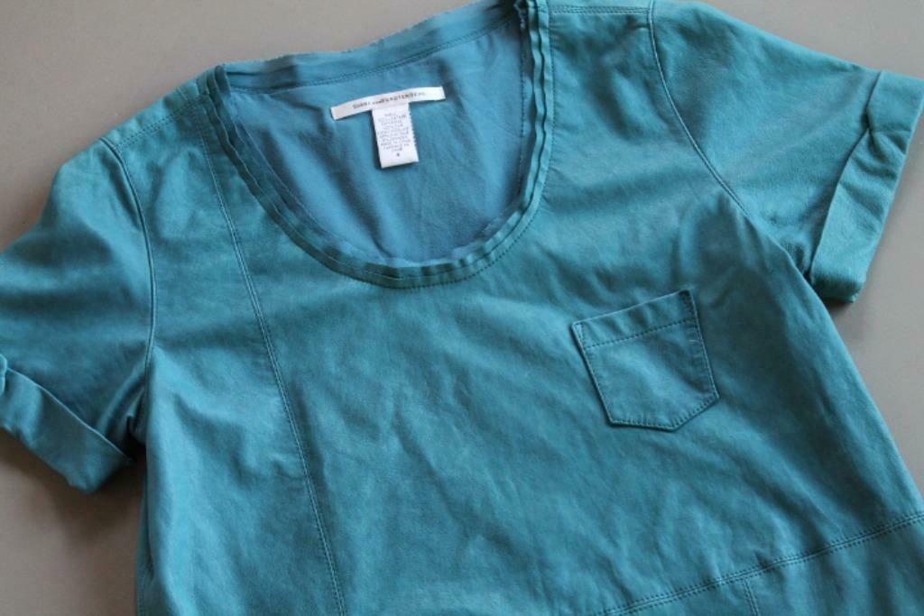 Boterzachte leder top Diane Von Furstenberg, zijde voering, Kleding | Dames, Diane Von Furstenberg, Korte mouw, Maat 36 (S), Gedragen