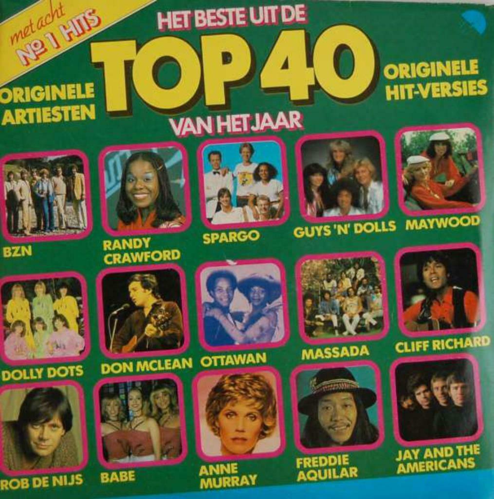 Het Beste Uit De Top 40 Van Het Jaar, Ophalen of Verzenden, 12 inch, Pop
