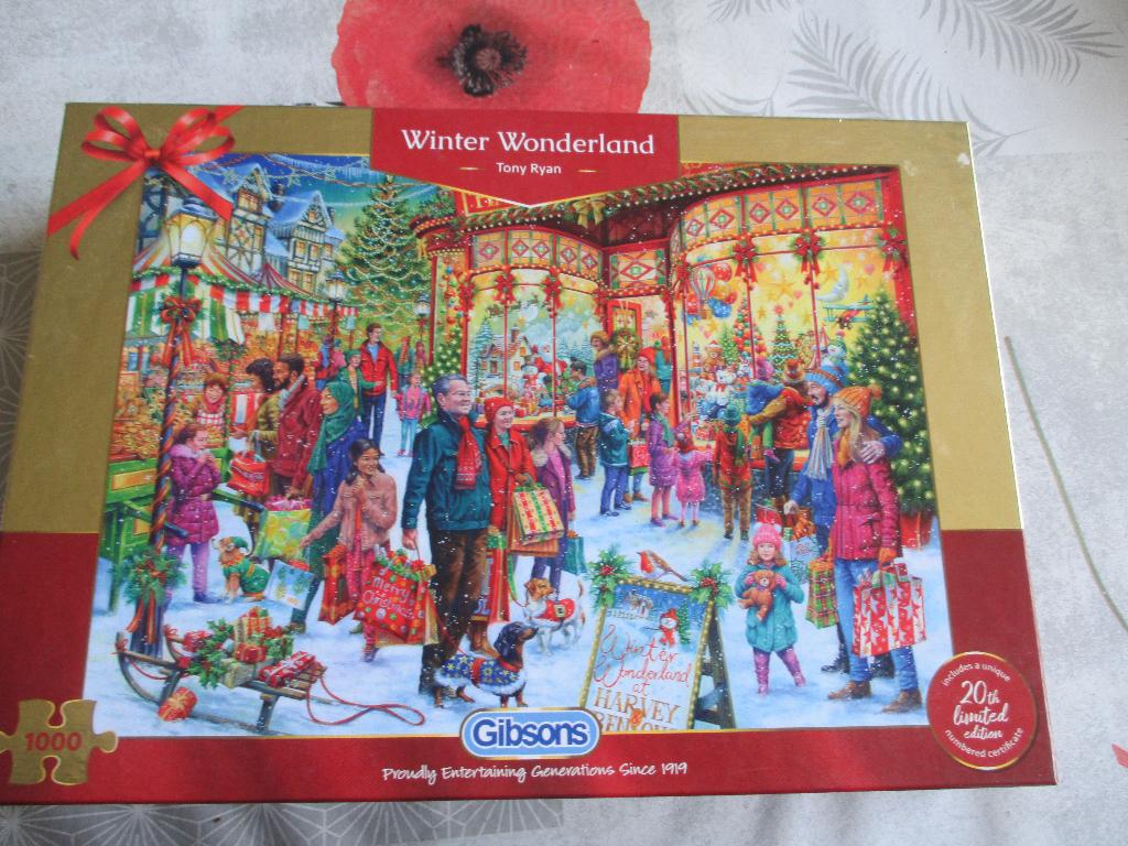 puzzel gibsons winterland 1000, Ophalen, 500 t/m 1500 stukjes, Nieuw, Legpuzzel