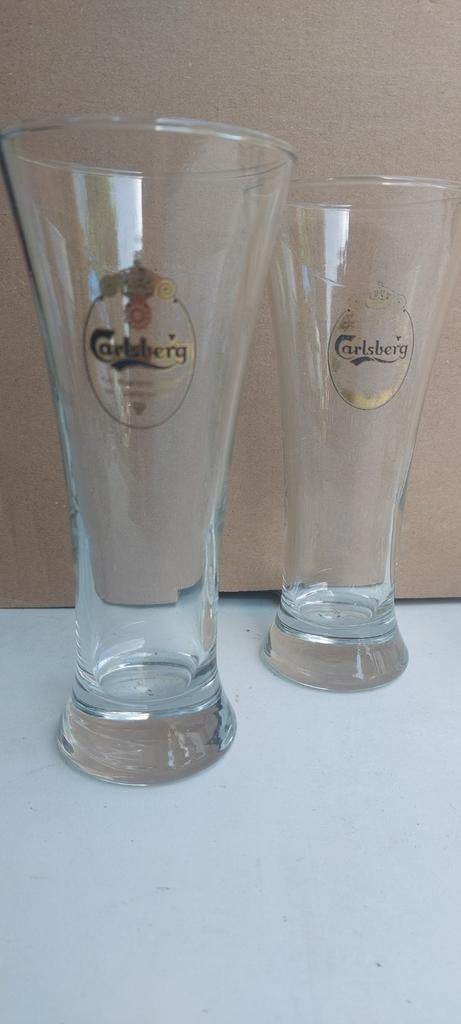 2 verres carlsberg, Enlèvement ou Envoi, Comme neuf