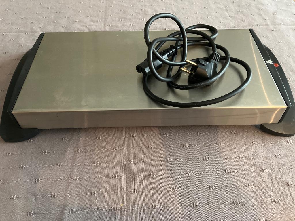 Warmhoudplaat / bordenwarmer elektrisch, Maison & Meubles, Enlèvement, Utilisé