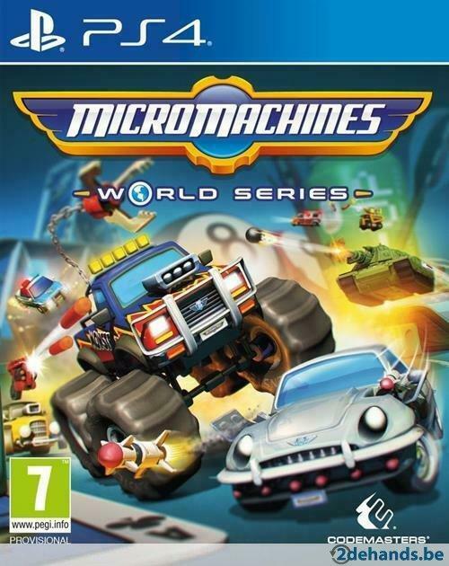 Micro machines voor Playstation 4, Envoi, Utilisé
