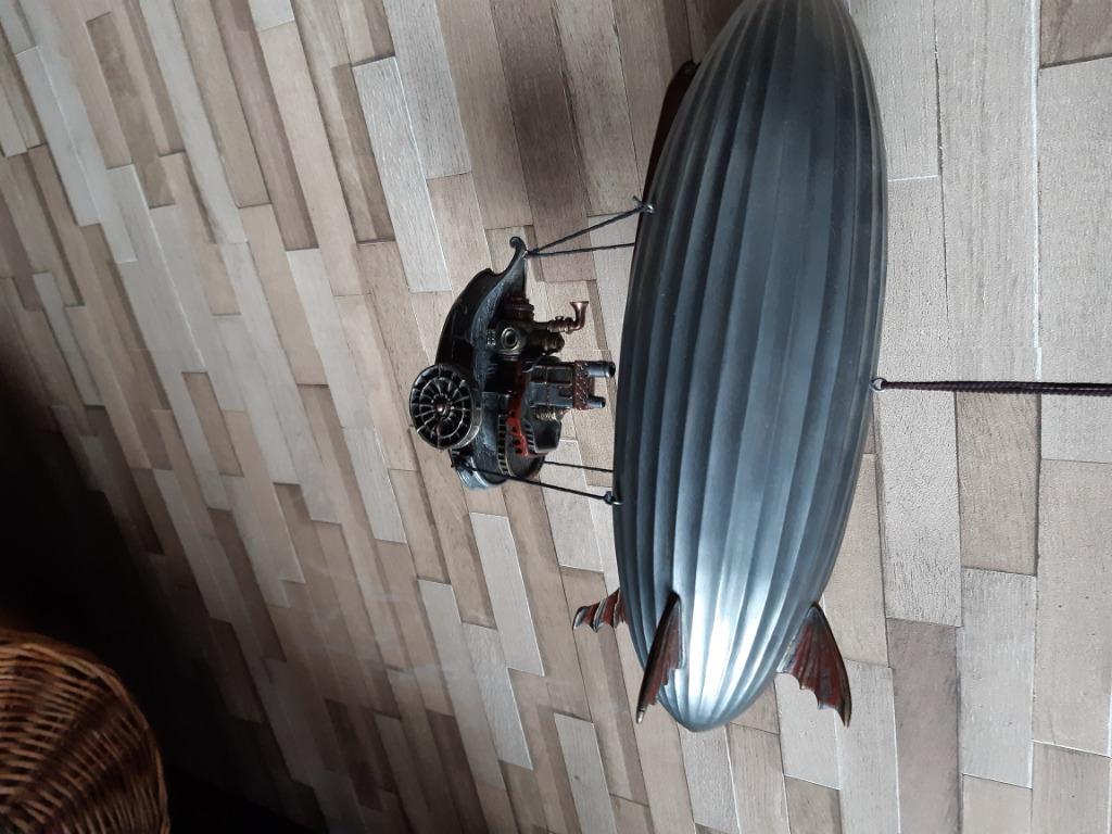 Déco Steampunk Zeppelin, Enlèvement, Neuf