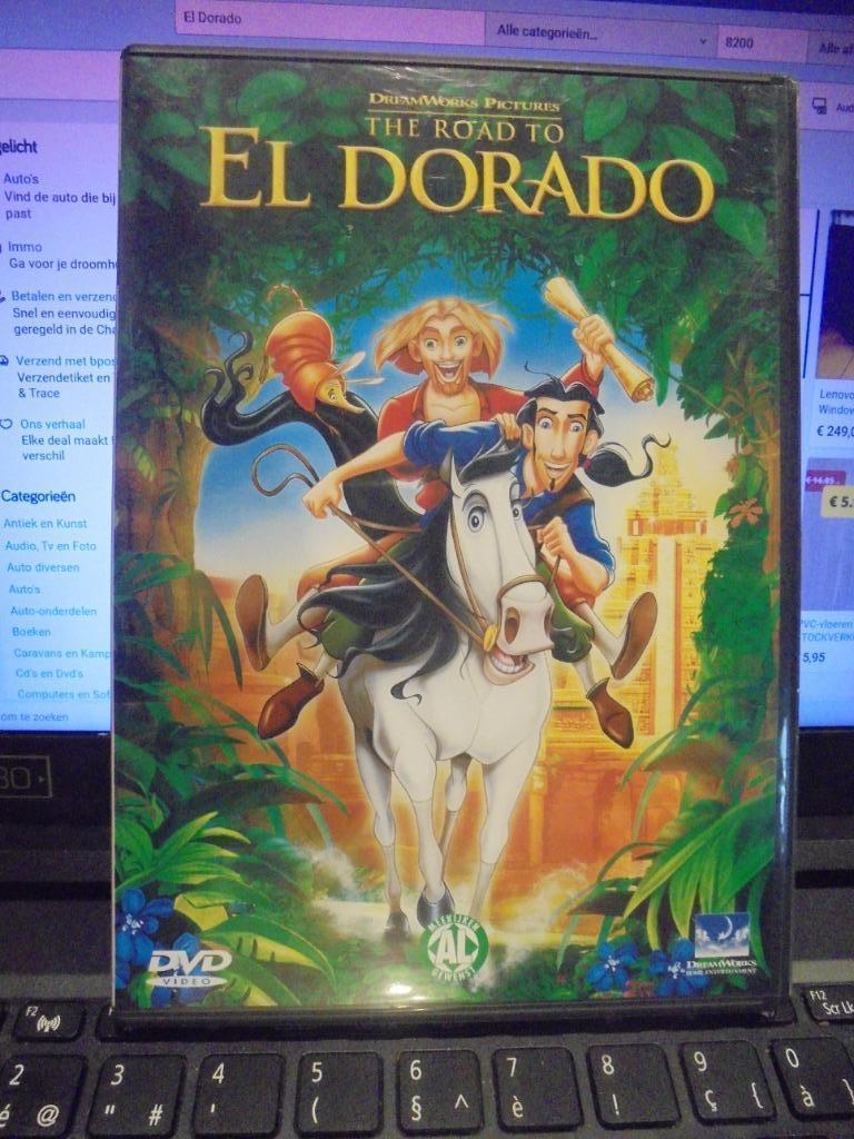 The road to el dorado, Enlèvement ou Envoi, Comme neuf, Autres genres, Dessin animé