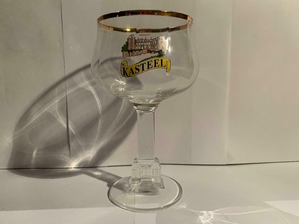 Bierglazen Diverse merken Maredsous, Kasteel,… Lot 2, Verzamelen, Zo goed als nieuw, Glas of Glazen, Overige merken