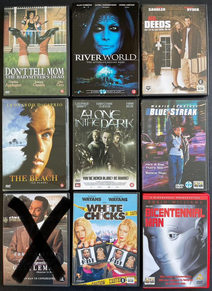 Verschillende DVD’s - 38, Cd's en Dvd's, Dvd's | Actie, Gebruikt, Overige genres, Ophalen of Verzenden