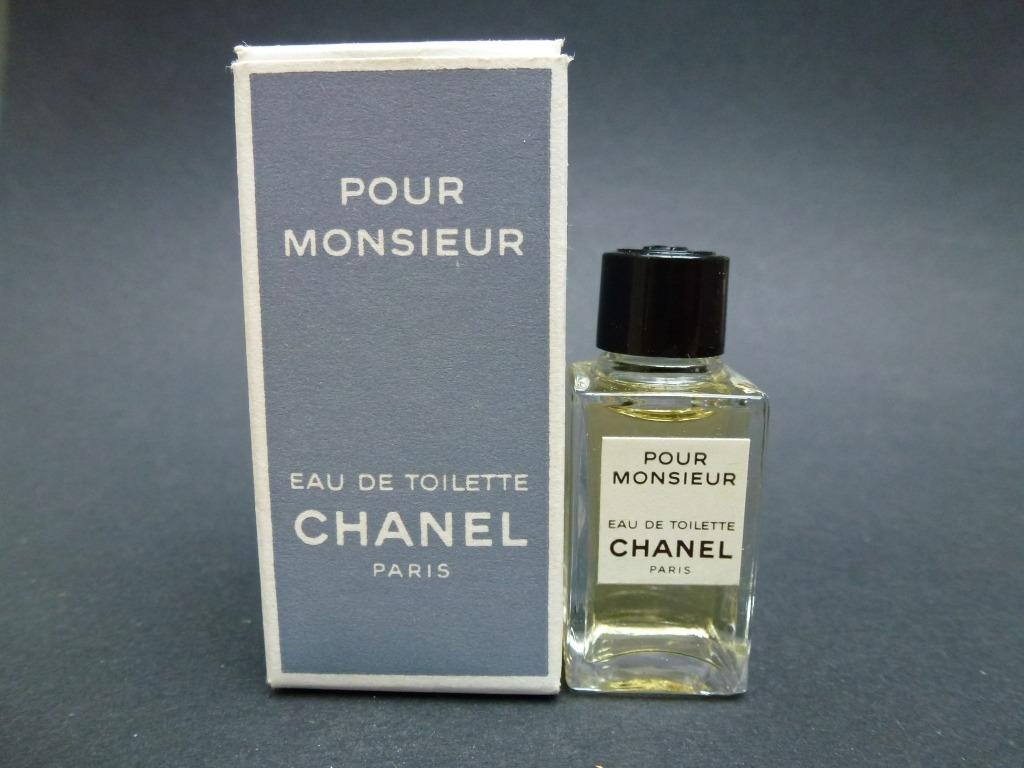 1 mini flacon de parfum Chanel pour monsieur complet avec bo, Enlèvement ou Envoi, Neuf, Miniature, Plein