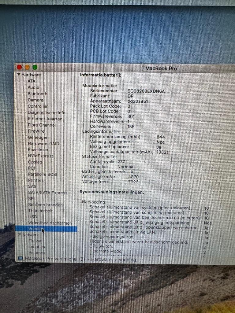 Mac book pro 17 inch, Computers en Software, Apple Macbooks, 2 tot 3 Ghz, 512 GB, 17 inch, Ophalen of Verzenden