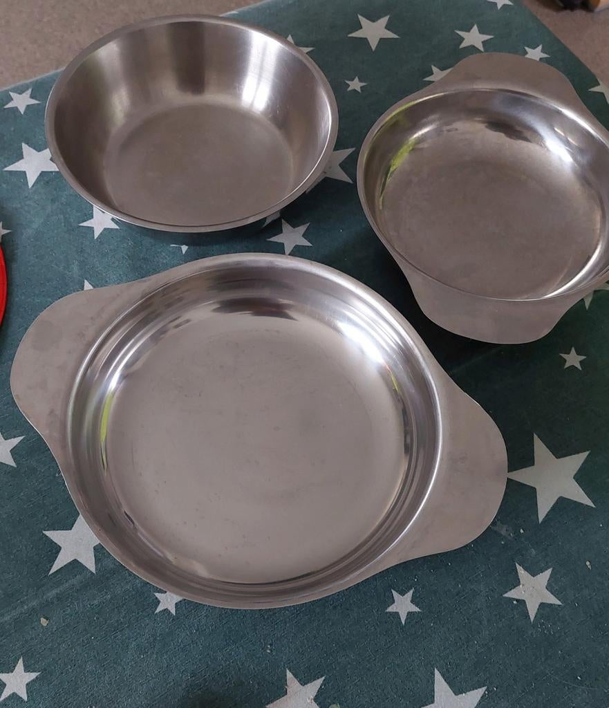 3 Inox kommen, Dieren en Toebehoren, Ophalen