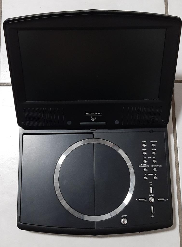 Lecteur dvd portable Bleutech, TV, Hi-fi & Vidéo, Lecteurs DVD, Utilisé, Lecteur DVD, Autres marques, Portable, Enlèvement
