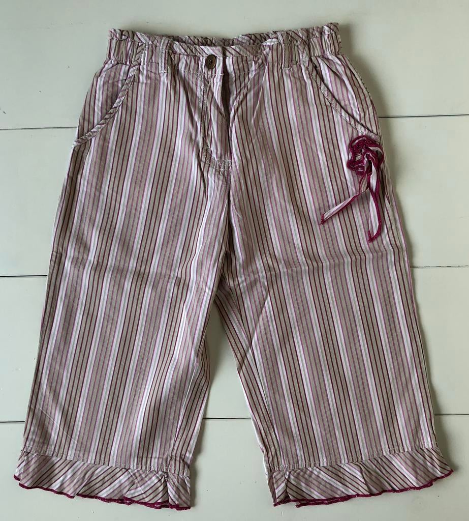 gestreepte broek meisjes zomer Mexx 8 j 134, Gebruikt, Meisje, Ophalen of Verzenden, Mexx