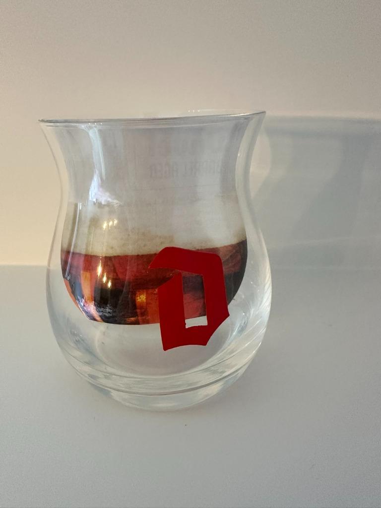 DUVEL Barrel Aged Glas + flyer! – Nieuw en ongebruikt!, Verzamelen, Ophalen of Verzenden, Nieuw, Bierglas