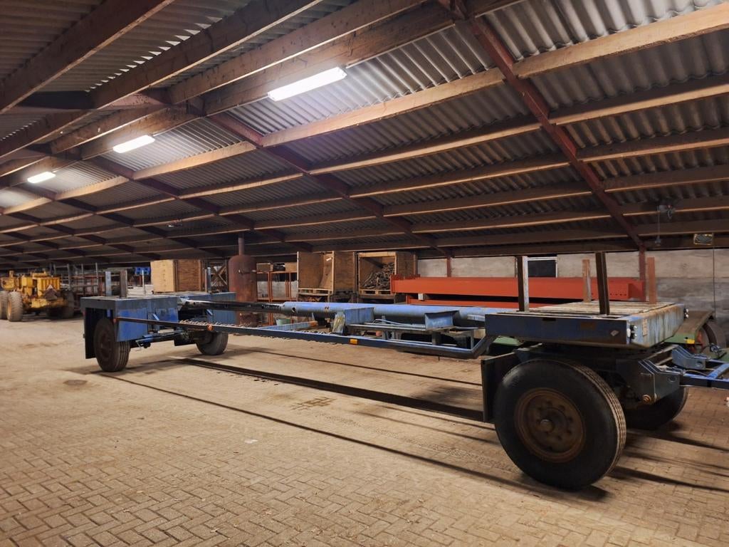 Daf aanhangwagen uitschuifbaar 2,5 x 7 - 11m snelverkeer, Zakelijke goederen, Landbouw | Werktuigen, Ophalen