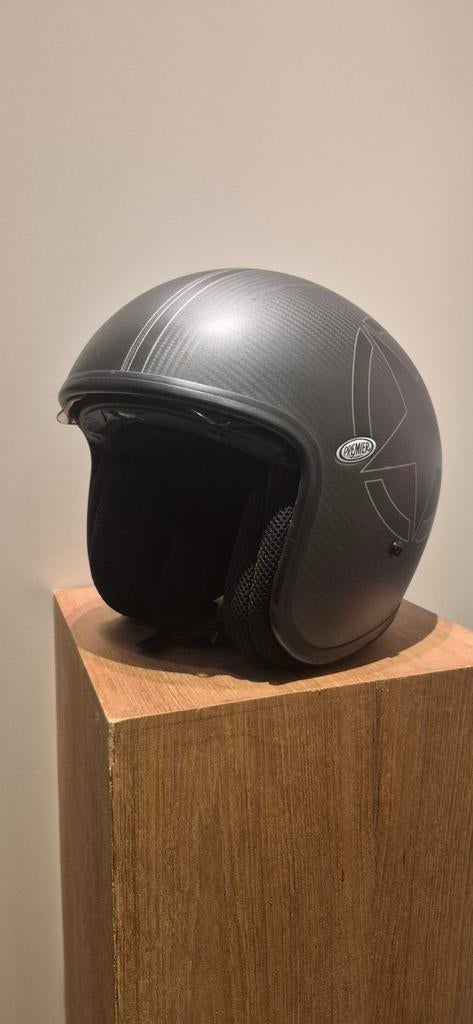Casque jet Premier Medium 57 cm, Autres marques, Seconde main, Casque jet, Enlèvement
